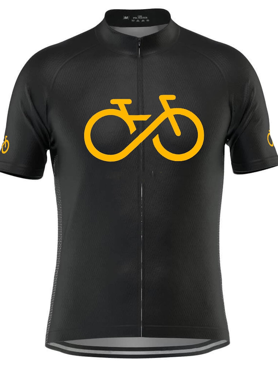 Men's Short Sleeve Cycling Jersey Summer Polyester