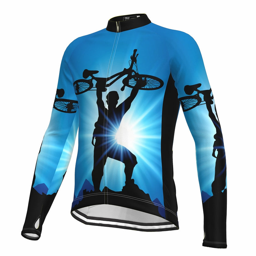 Grams Men's Long Sleeve Cycling Jersey