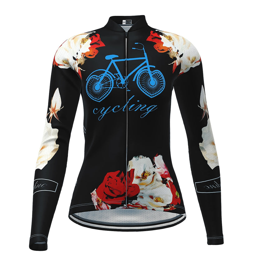 Women's Long Sleeve Cycling Jersey