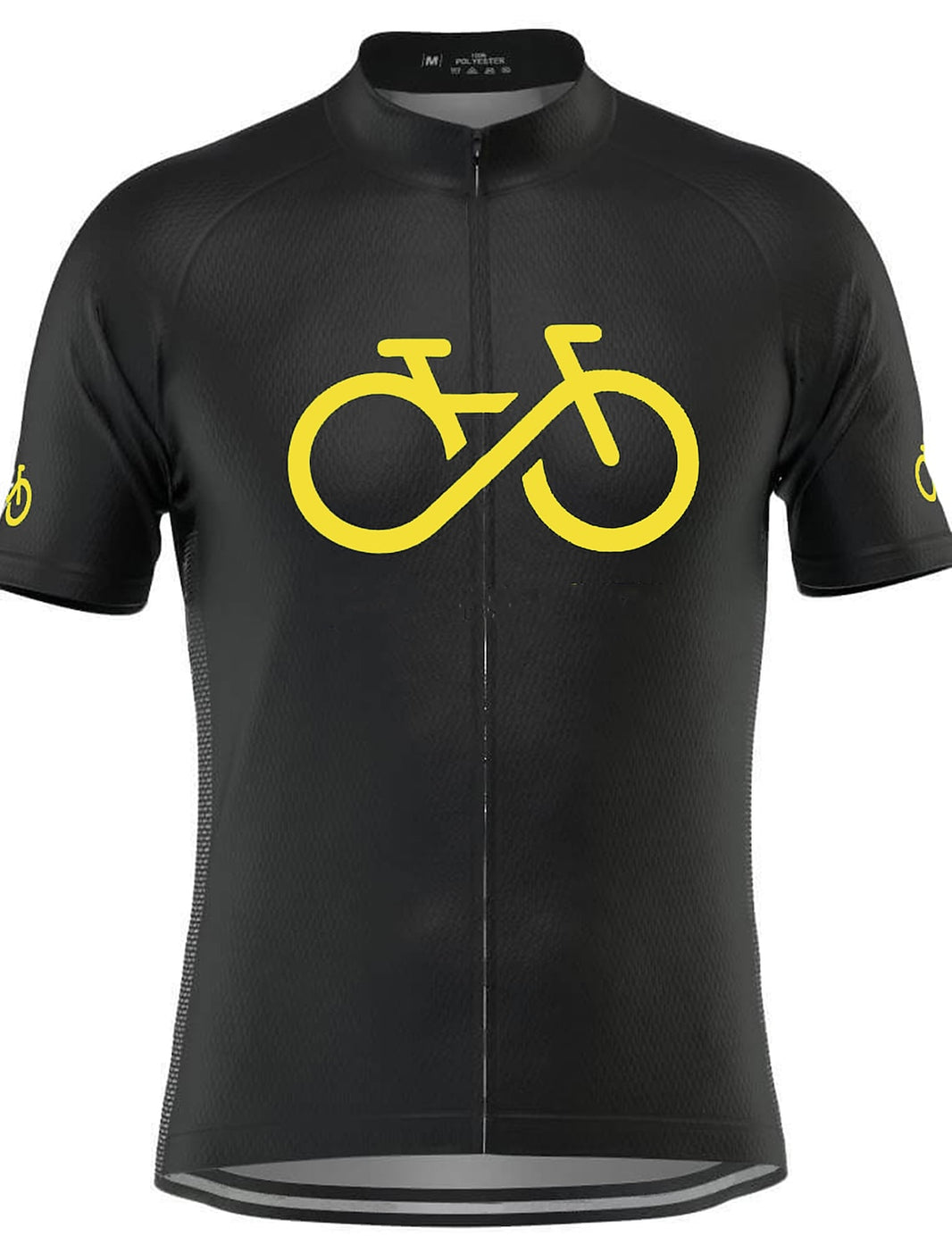 Men's Short Sleeve Cycling Jersey Summer Polyester