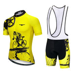 Pro Team Cycling Jersey Set Men Mountain Bike Clothing