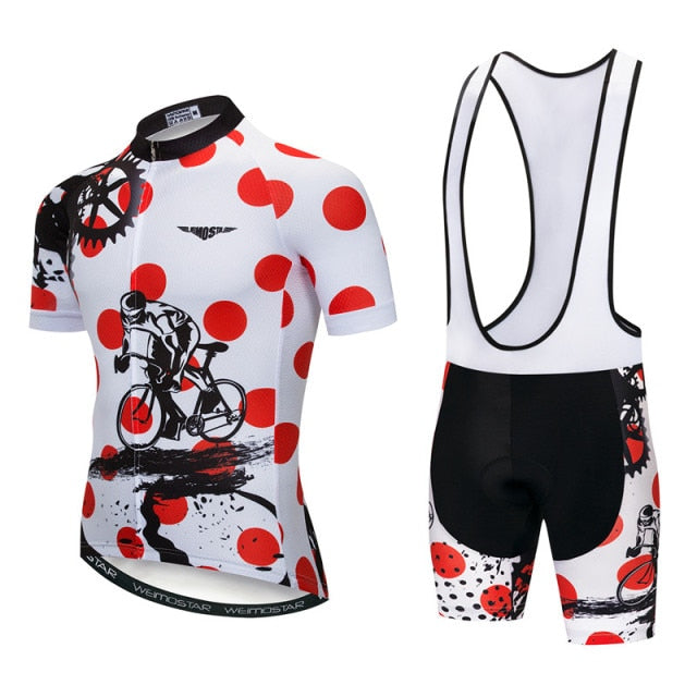 Pro Team Cycling Jersey Set Men Mountain Bike Clothing