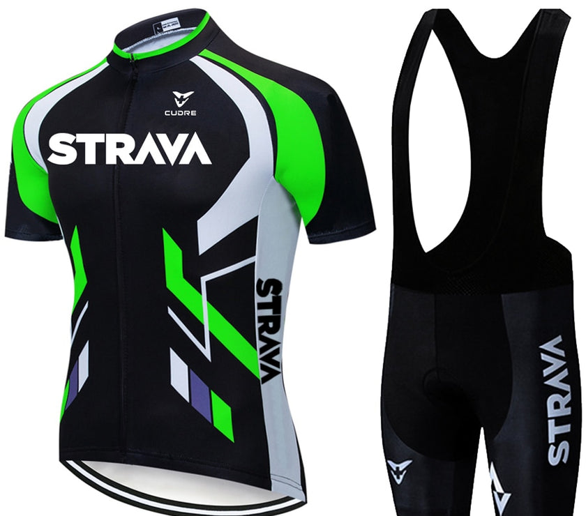 Team STRAVA Cycling Jerseys