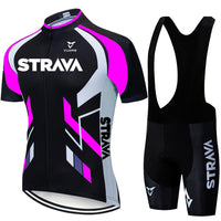 Team STRAVA Cycling Jerseys