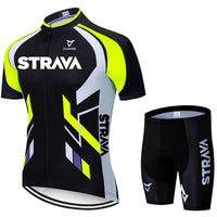 Team STRAVA Cycling Jerseys