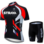 Team STRAVA Cycling Jerseys