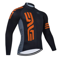 NEW Orange Black CYCLING SUIT