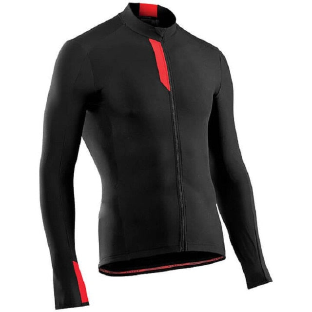 Winter Jacket Thermal Fleece Men Cycling Jersey Clothing