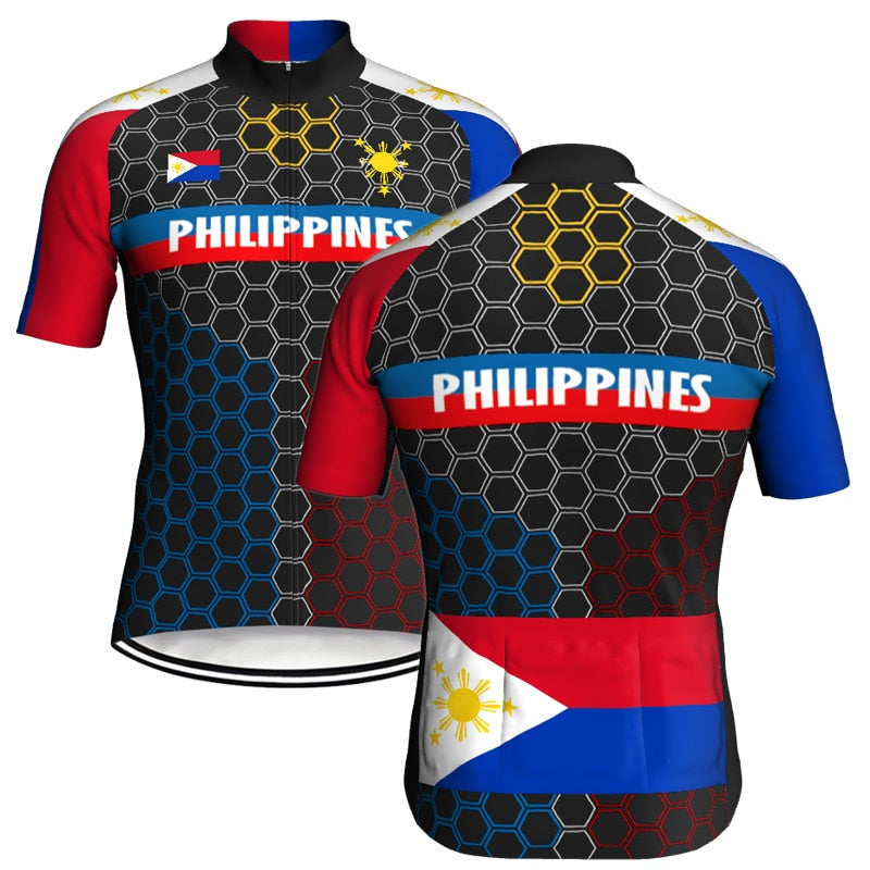 Philippines Styles Cycling Jersey Jacket Wear