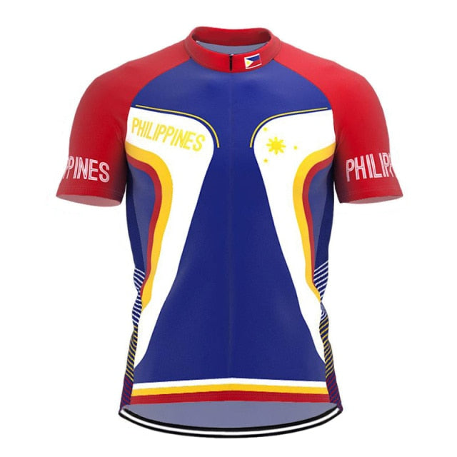 Philippines Styles Cycling Jersey Jacket Wear