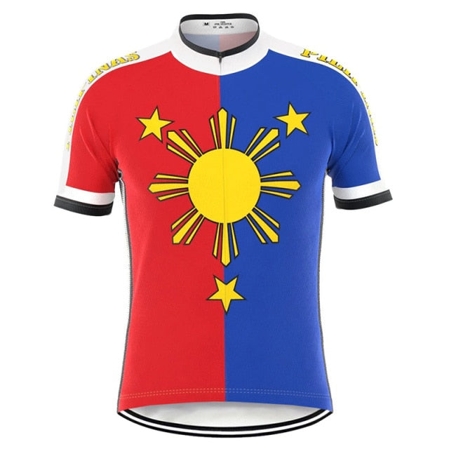 Philippines Styles Cycling Jersey Jacket Wear