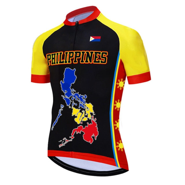 Philippines Styles Cycling Jersey Jacket Wear