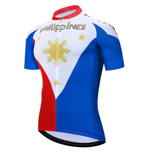 Philippines Styles Cycling Jersey Jacket Wear