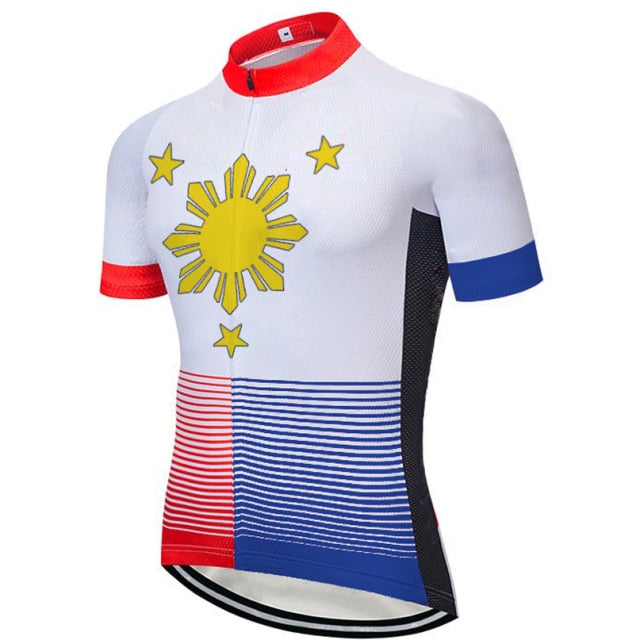 Philippines Styles Cycling Jersey Jacket Wear