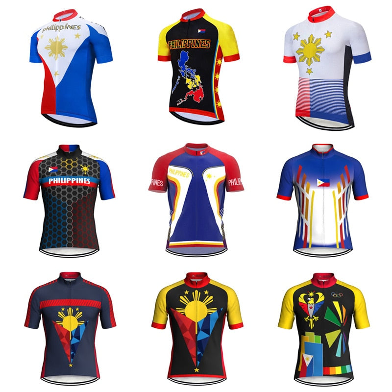 Philippines Styles Pro Outdoor Cycling Jersey Bicycle MTB