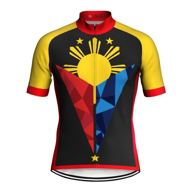 Philippines Styles Pro Outdoor Cycling Jersey Bicycle MTB