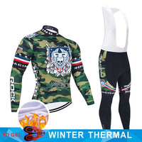 Team Rock Racing Winter Cycling Jersey 9D Bib Set