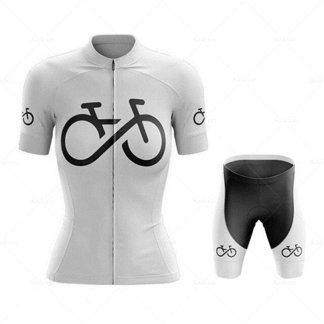 Pink Women Cycling JERSEYS SUIT