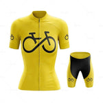 Pink Women Cycling JERSEYS SUIT