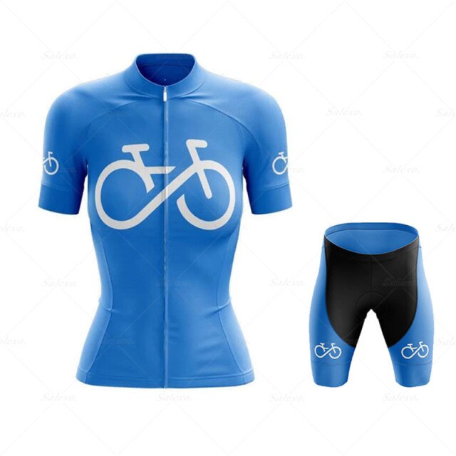 Pink Women Cycling JERSEYS SUIT