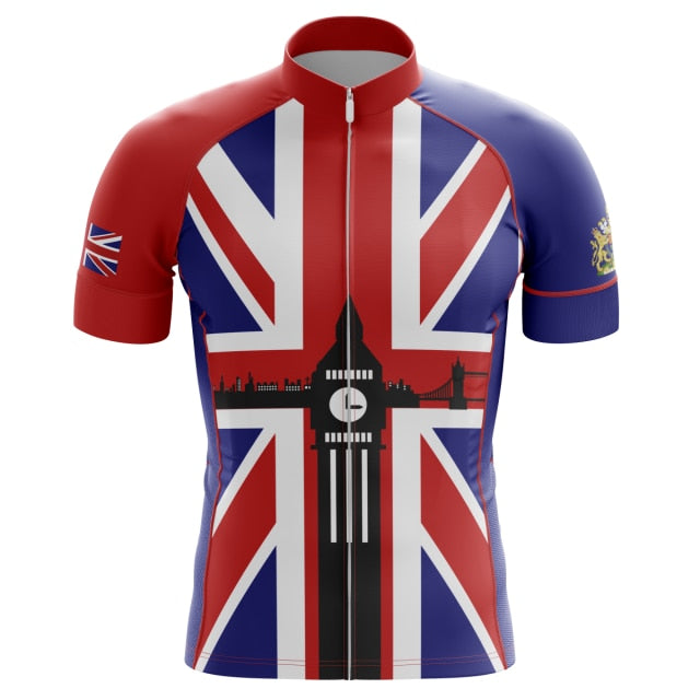 HIRBGOD British Series New Men&#39;s Cycling Jersey