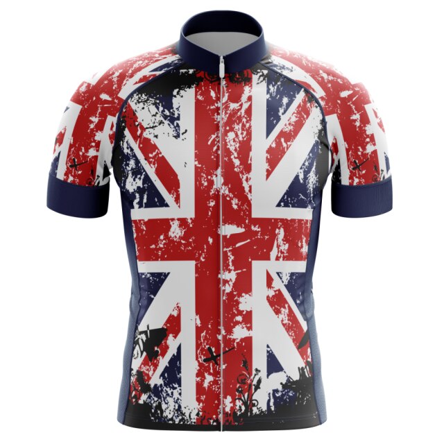 HIRBGOD British Series New Men&#39;s Cycling Jersey