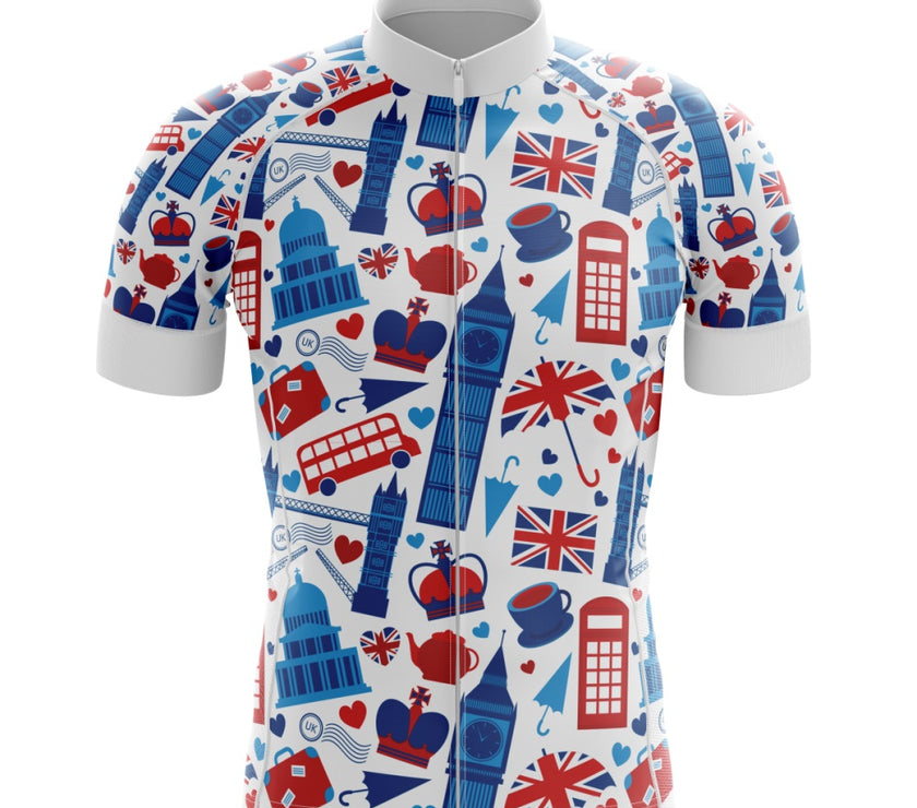 HIRBGOD British Series New Men&#39;s Cycling Jersey