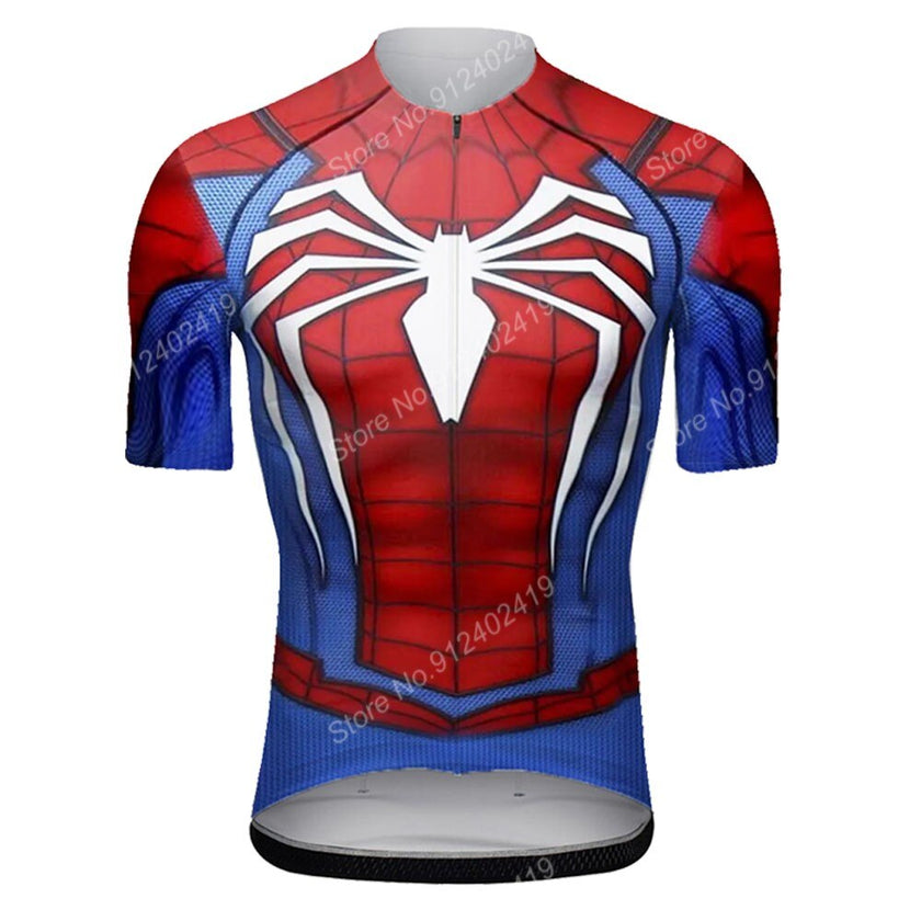 Spider Cartoon Comics Cycling Jersey