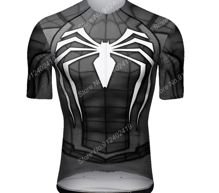 Spider Cartoon Comics Cycling Jersey