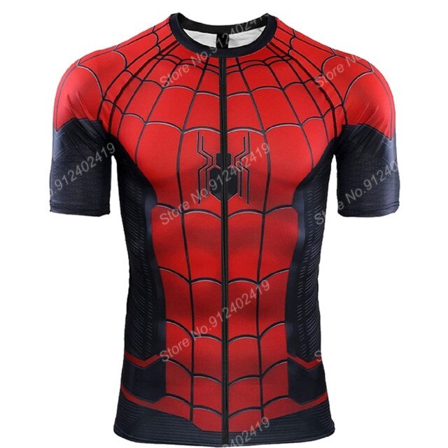 Spider Cartoon Comics Cycling Jersey