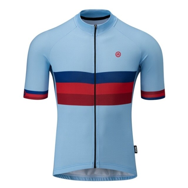 Stripe club jersey Pro men MTB riding shirt Outdoor