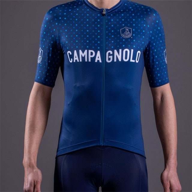 Cam pagnoloing men Summer Short Sleeve Cycling Jersey