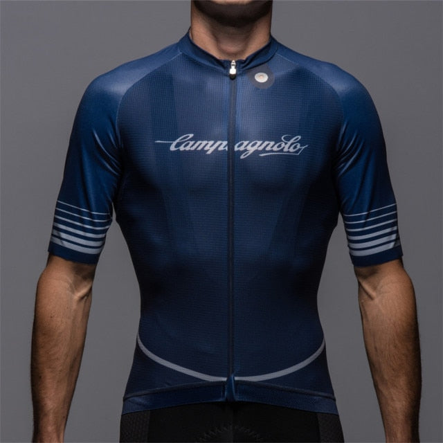 Cam pagnoloing men Summer Short Sleeve Cycling Jersey