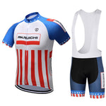 Unisex Anti-sweat Flag Design 3D Padding Cushion Sport Jerseys