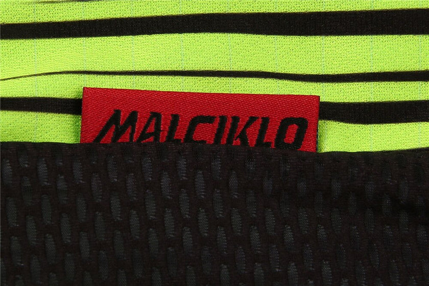 Malciklo Men  Cycling Jersey with Bib