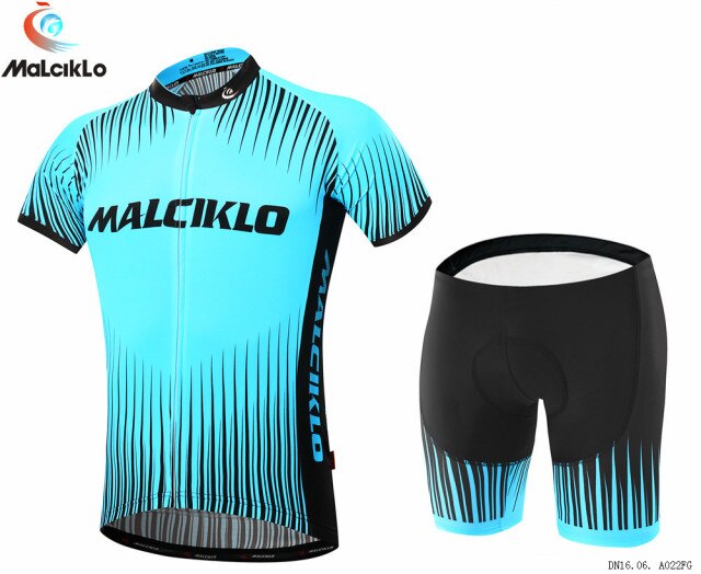 Malciklo Men  Cycling Jersey with Bib