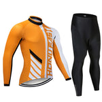 Men Long Sleeve Bicycle Cycling Sets Anti-sweat Ridng Clothing Suits