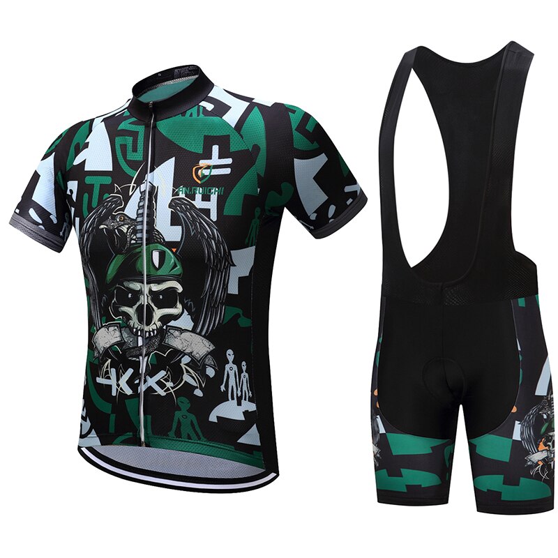 Unisex Bicycle Cycling Sets Anti-sweat Skull