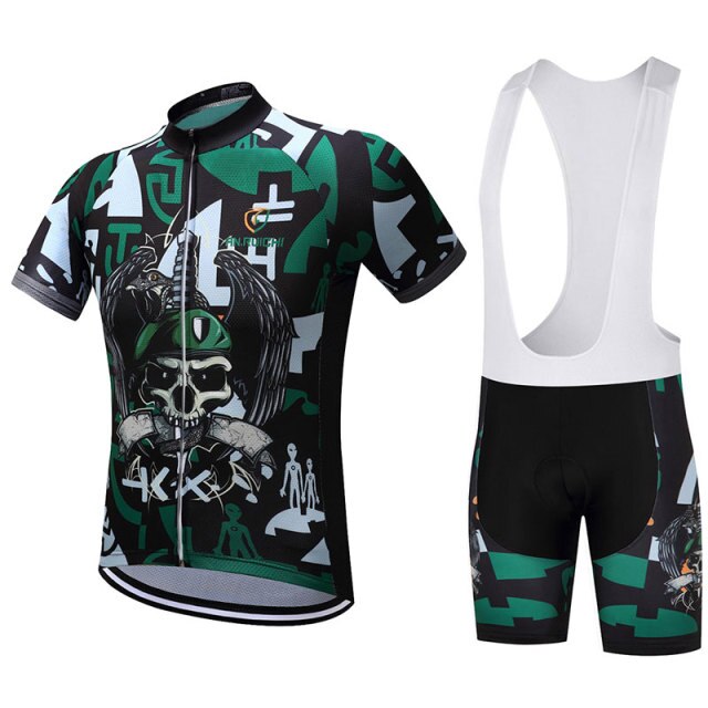 Unisex Bicycle Cycling Sets Anti-sweat Skull