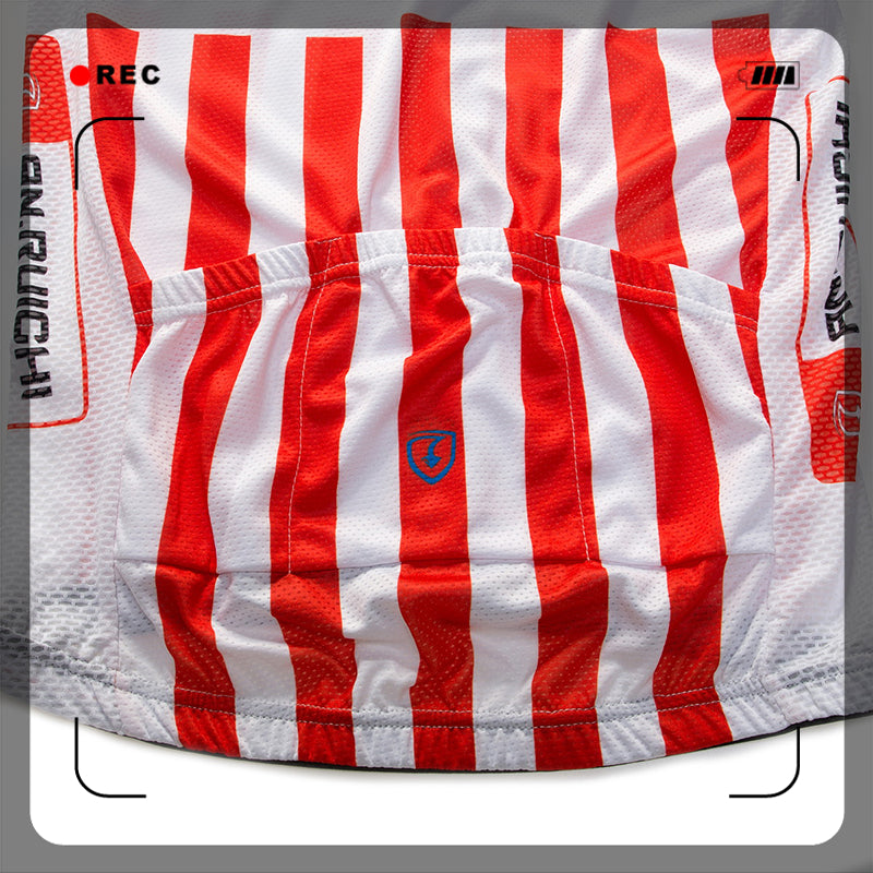 Unisex Anti-sweat Flag Design 3D Padding Cushion Sport Jerseys