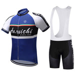 Summer Unisex Quick Dry Cycling Sets Contrast Color