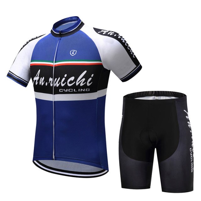 Summer Unisex Quick Dry Cycling Sets Contrast Color