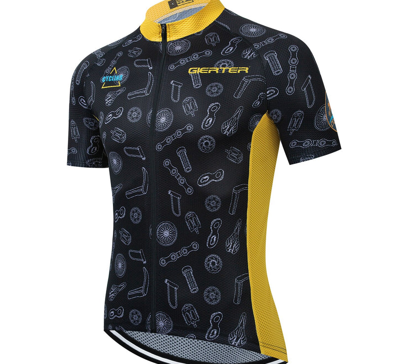 Mens Short Sleeves Cycling JERSEY SUIT