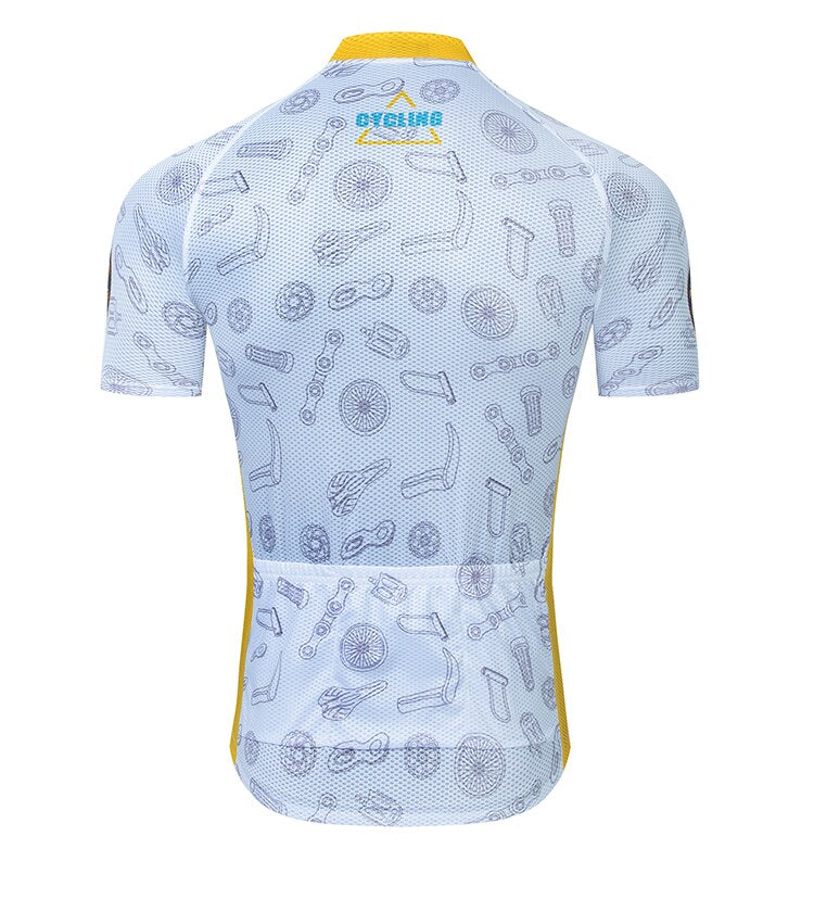 Mens Short Sleeves Cycling JERSEY SUIT