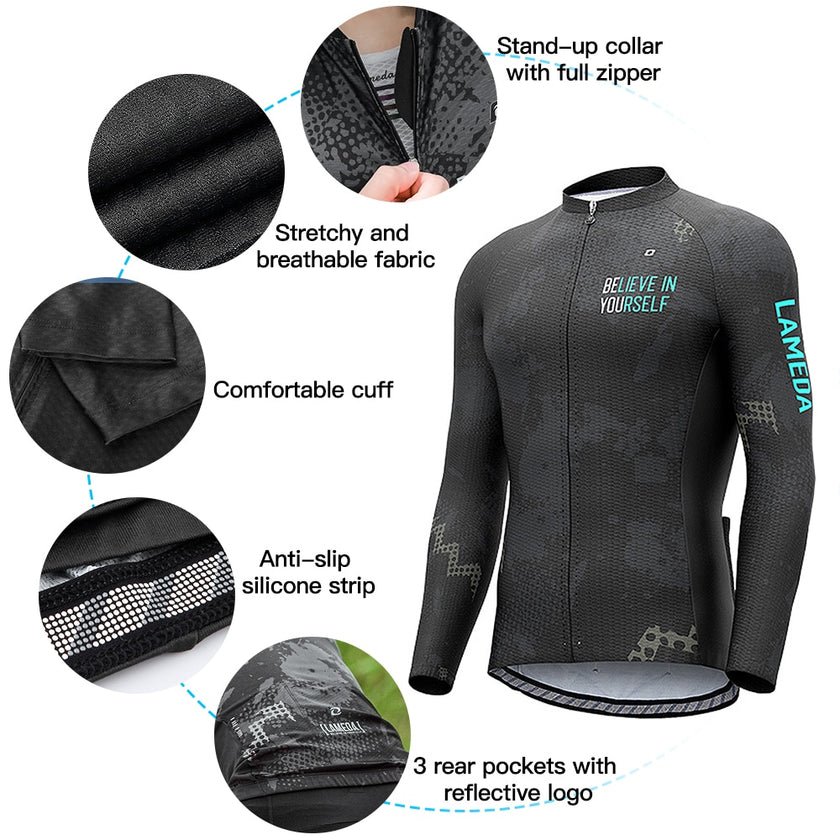 Cycling Wear Set Bike Trousers with 3D Seat Padding