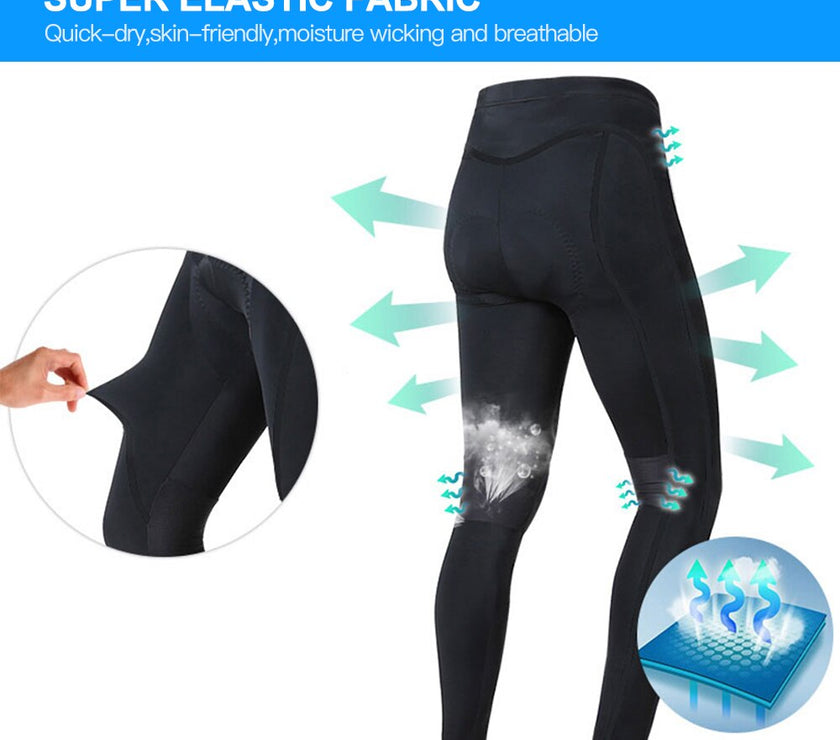 Cycling Wear Set Bike Trousers with 3D Seat Padding