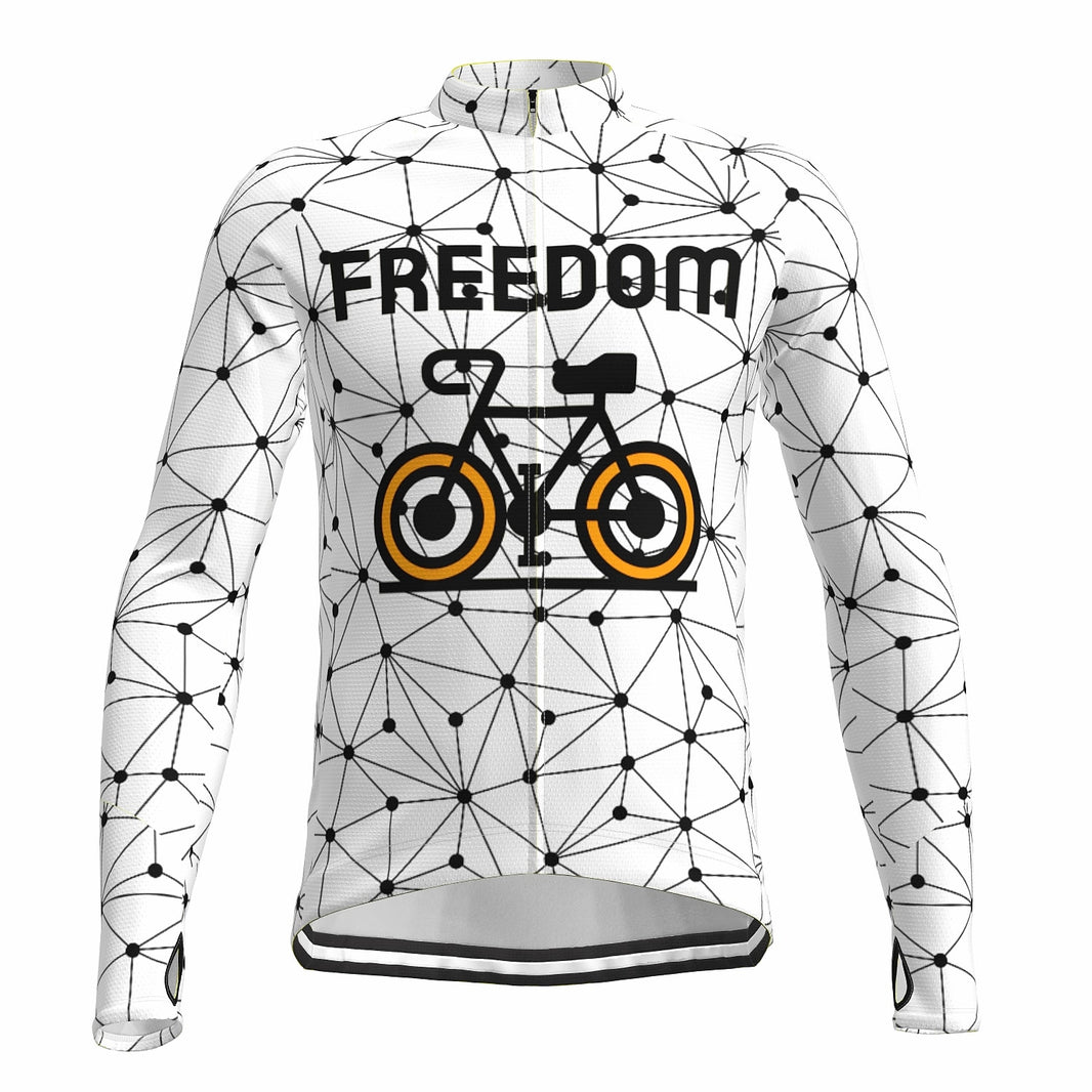 Grams Men's Long Sleeve Cycling Jersey