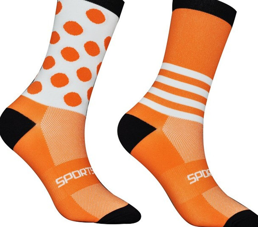 Men's Women's Athletic Sports Socks Crew Socks Cycling Socks