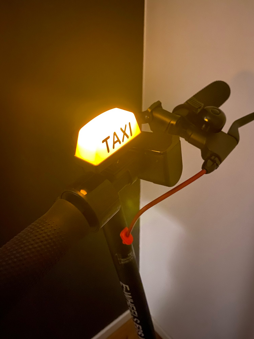 Super cool USB charging motorcycle lamp