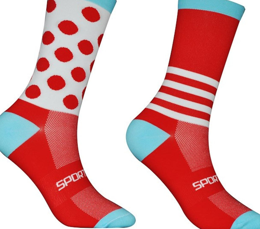 Men's Women's Athletic Sports Socks Crew Socks Cycling Socks